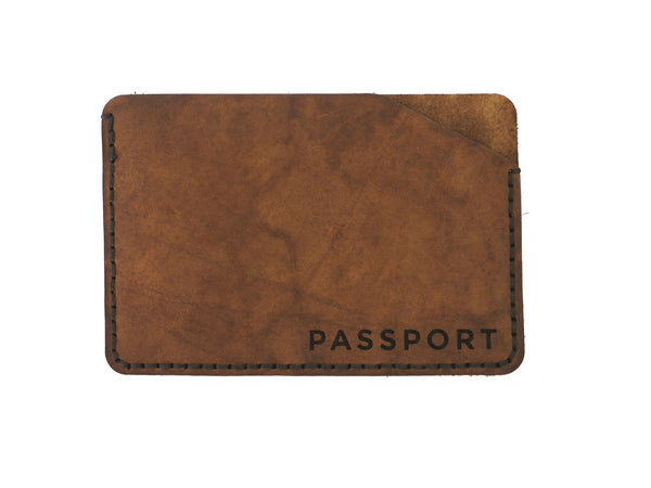 New Style Plush Letter Marble Passport Holder Teen Leather