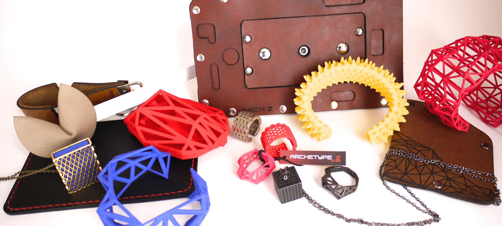 Archetype Z - 3D Printed Jewelry, Leather Goods, iPhone