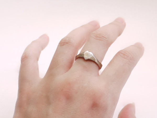 3d printed heart ring