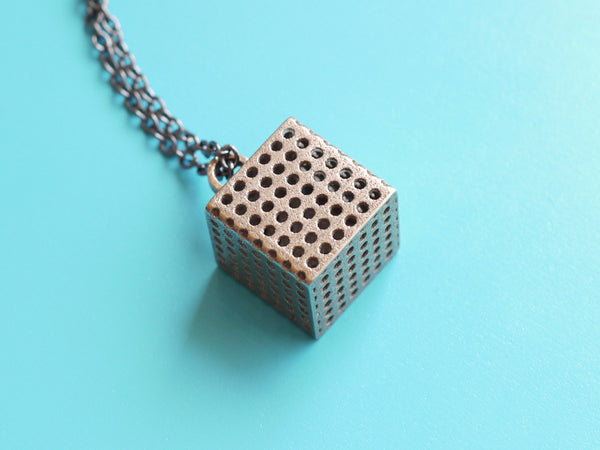 3d printed stainless steel pendant