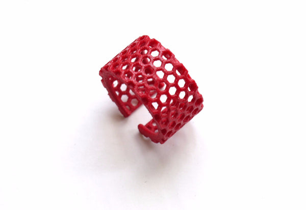 3d printed red ring